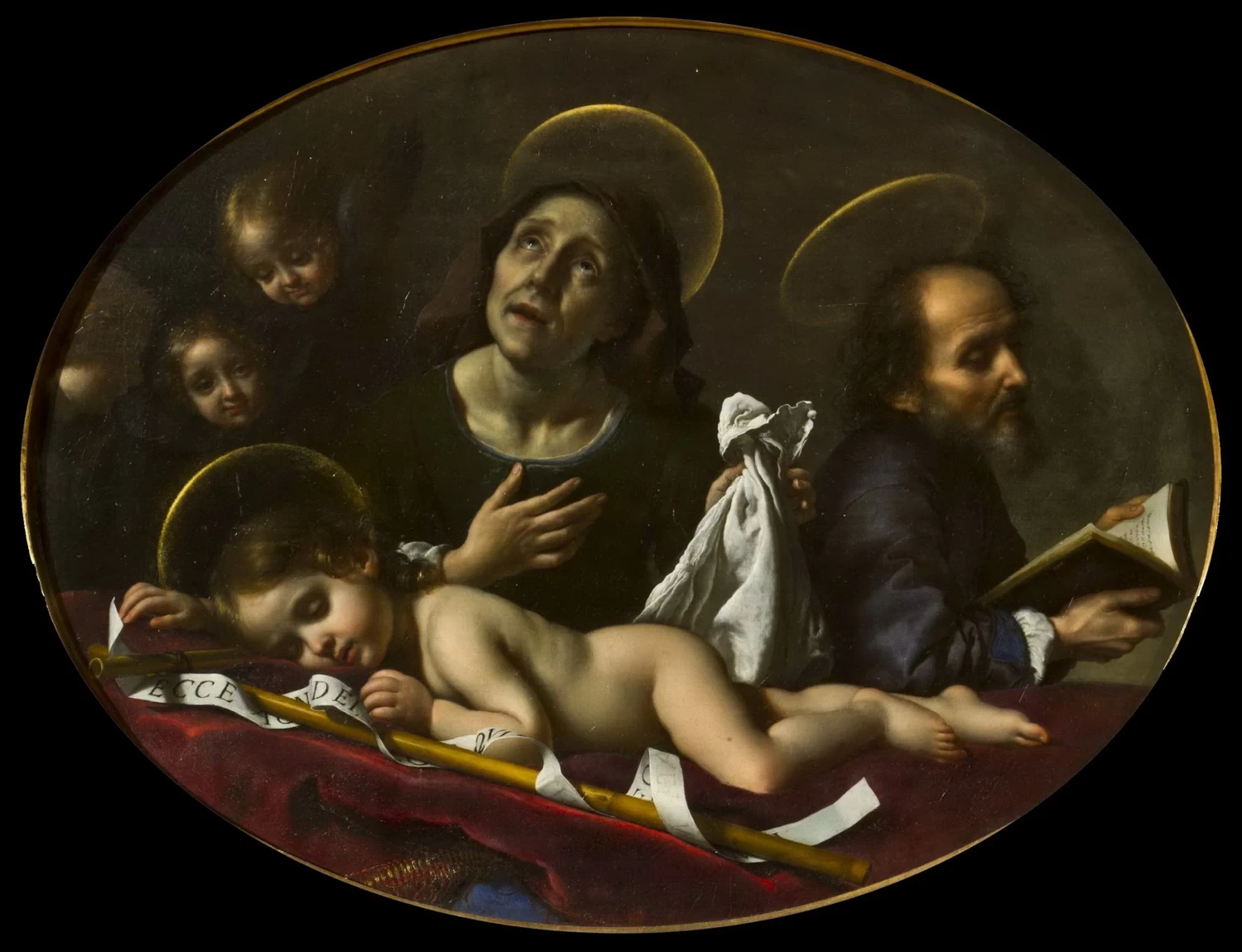 San Giovannino addormentato con Sant'Elisabetta e San Zaccaria - Galleria Palatina, Palazzo Pitti, Firenze